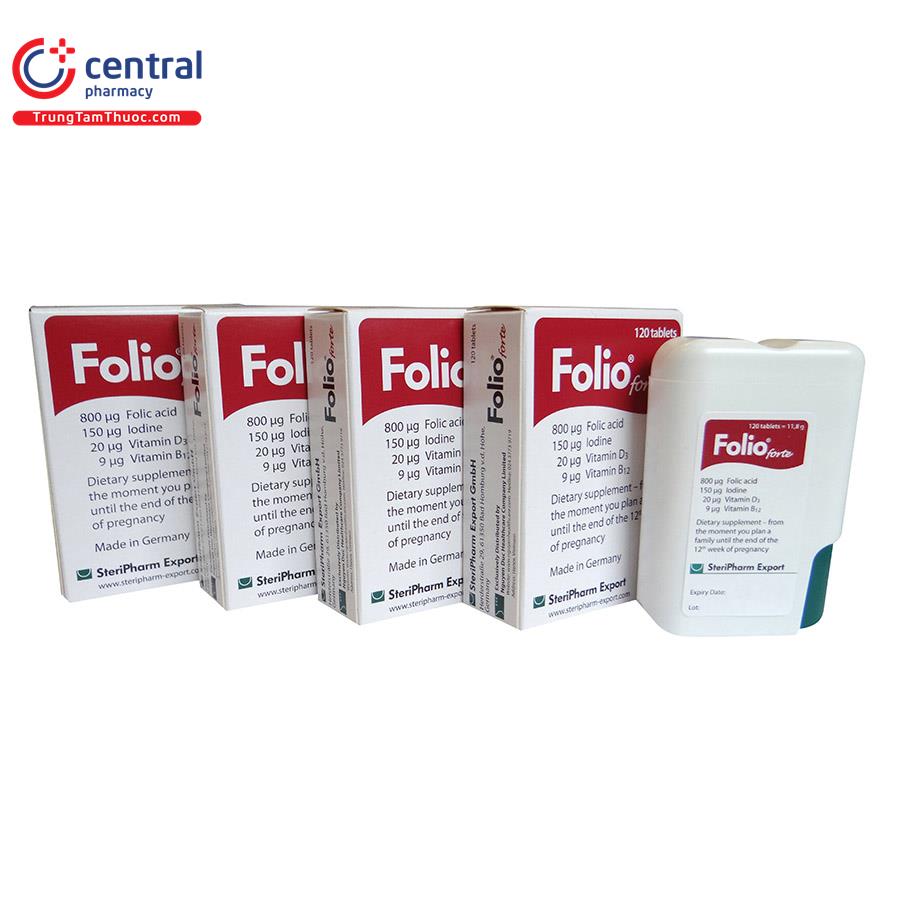  CH NH H NG Thu c Folio Forte B Sung y D ng Ch t Cho M B u