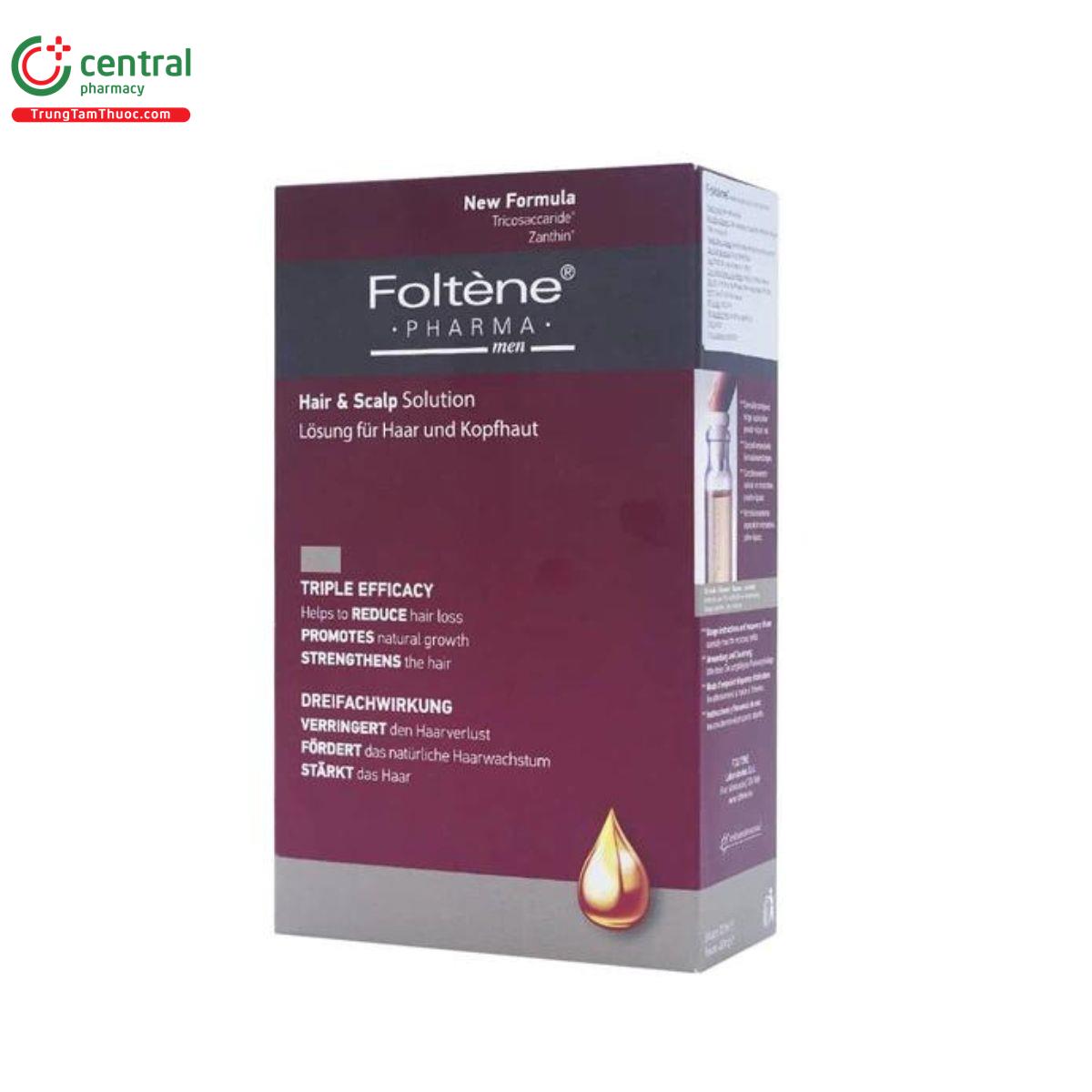 foltene pharma hair scalp solution men 12 R7733