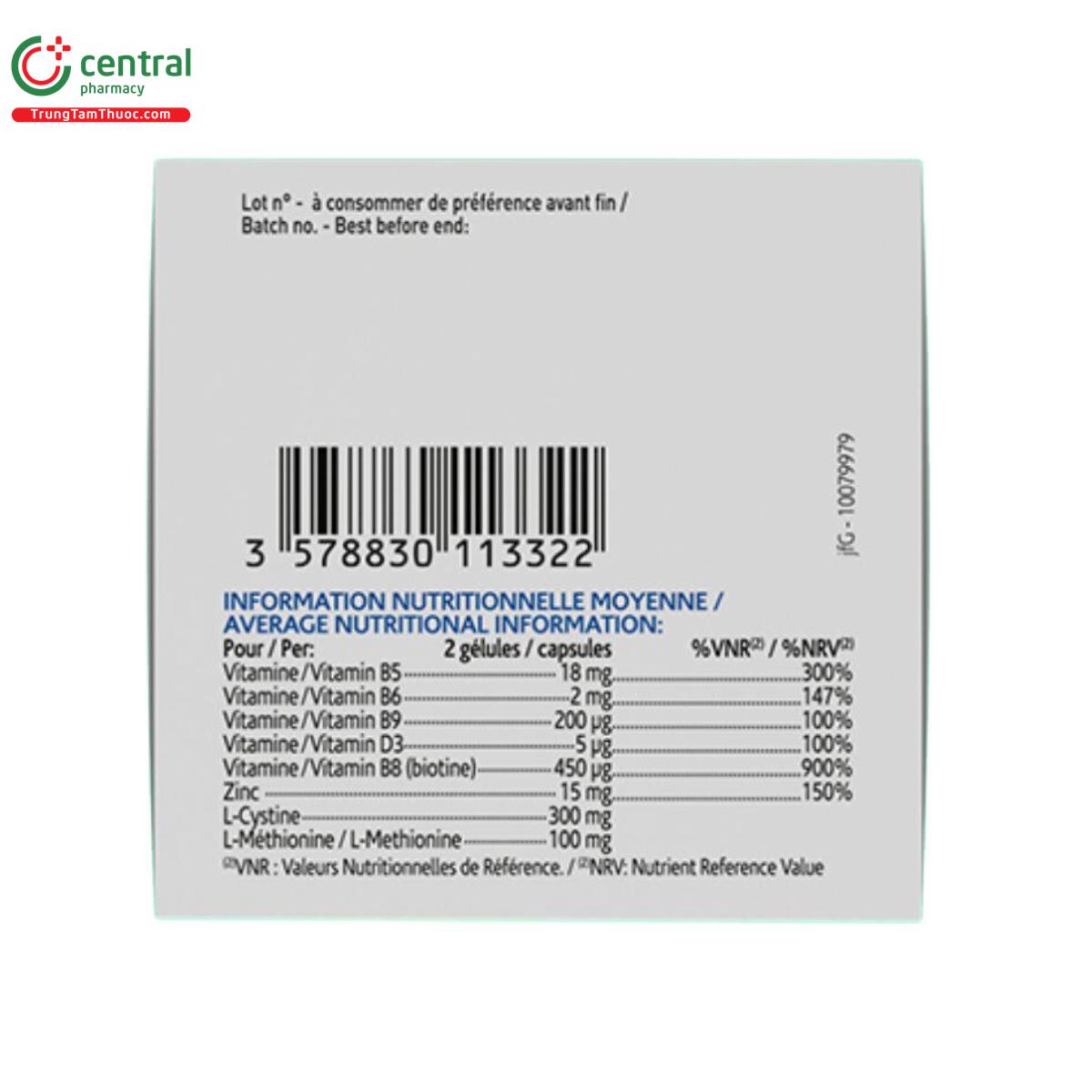 forcapil fortifiant 11 R7086