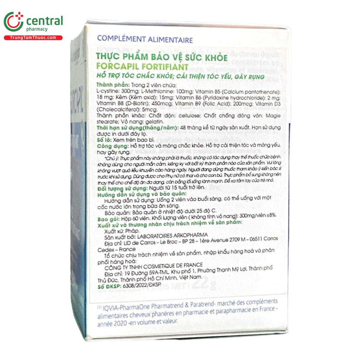 forcapil fortifiant 6 S7754