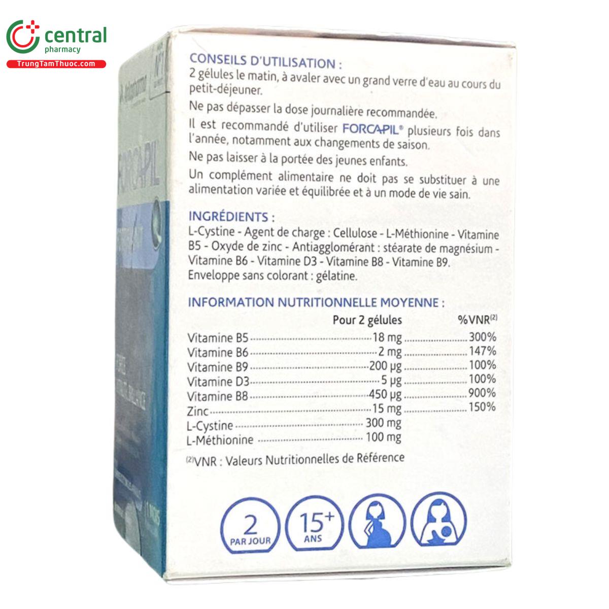 forcapil fortifiant 8 M4412