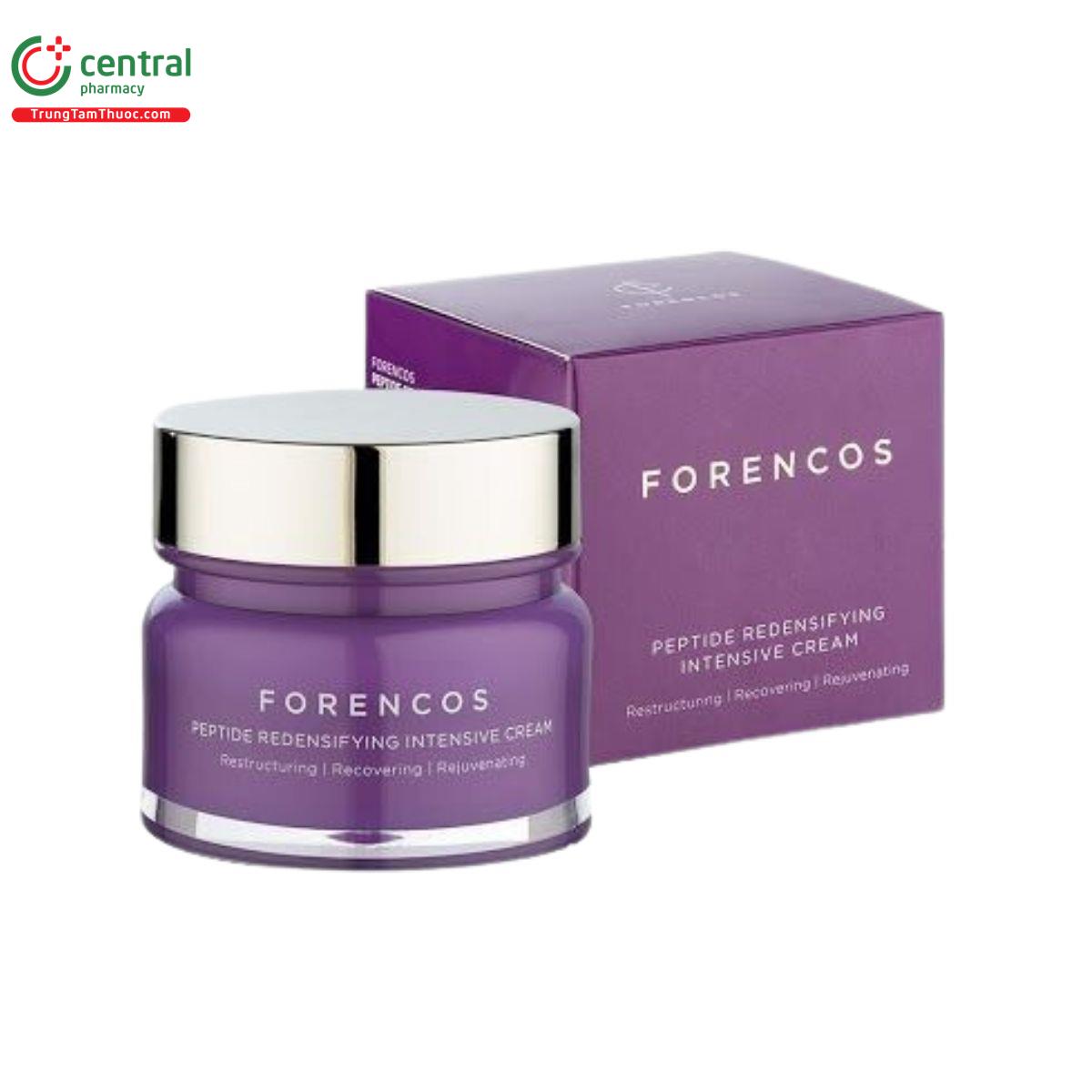 forencos peptide redensifying intensive cream 3 R7854