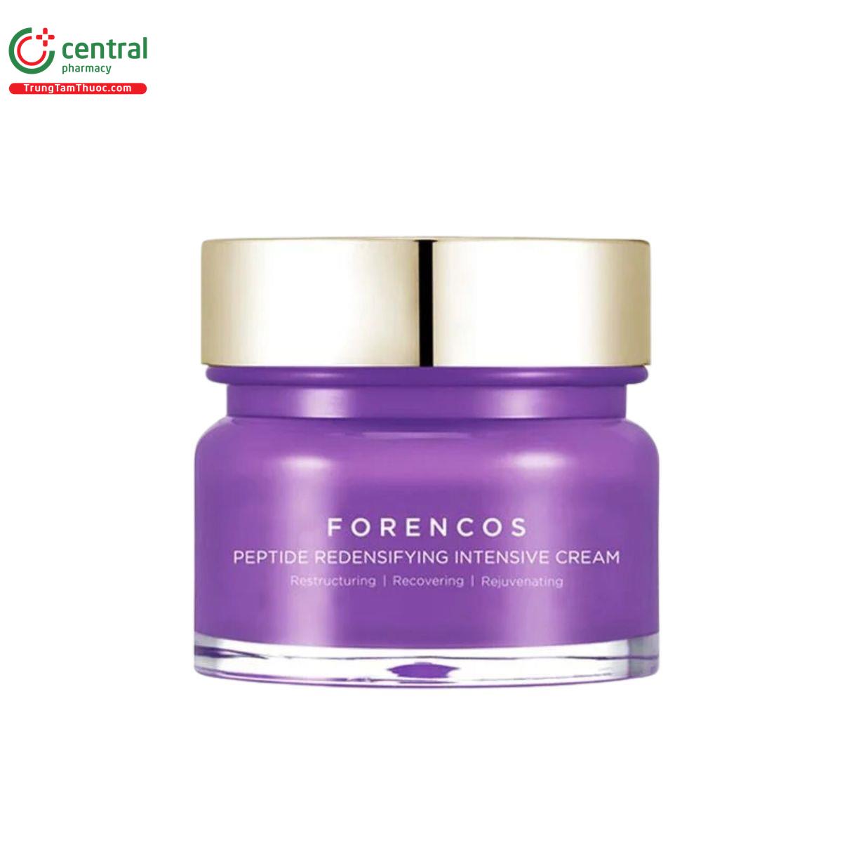 forencos peptide redensifying intensive cream 6 B0360