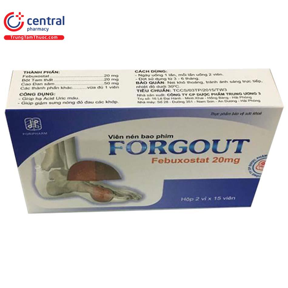 forgout 20mg 5 R7558