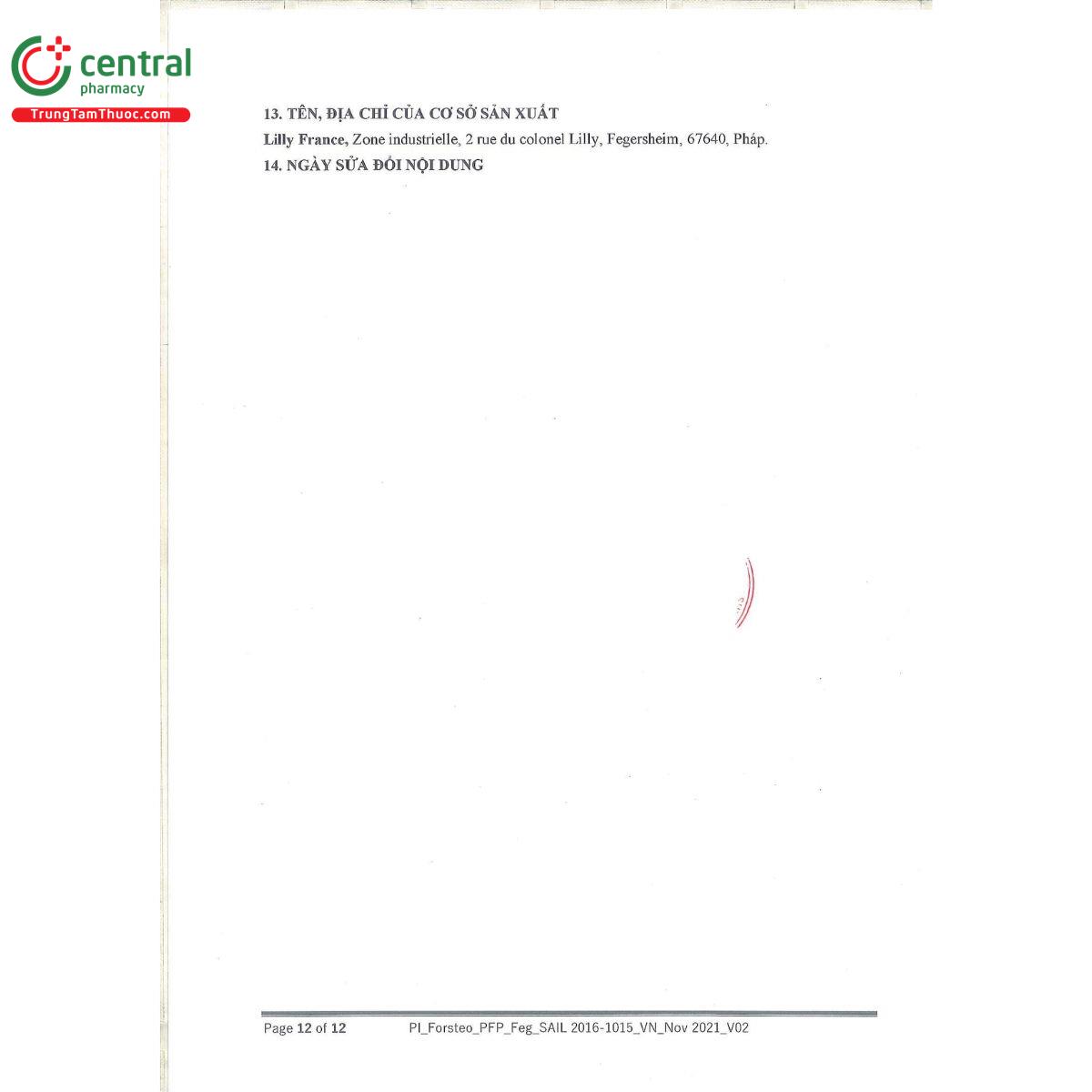 forsteo 15 Q6687 forsteo 15 Q6687