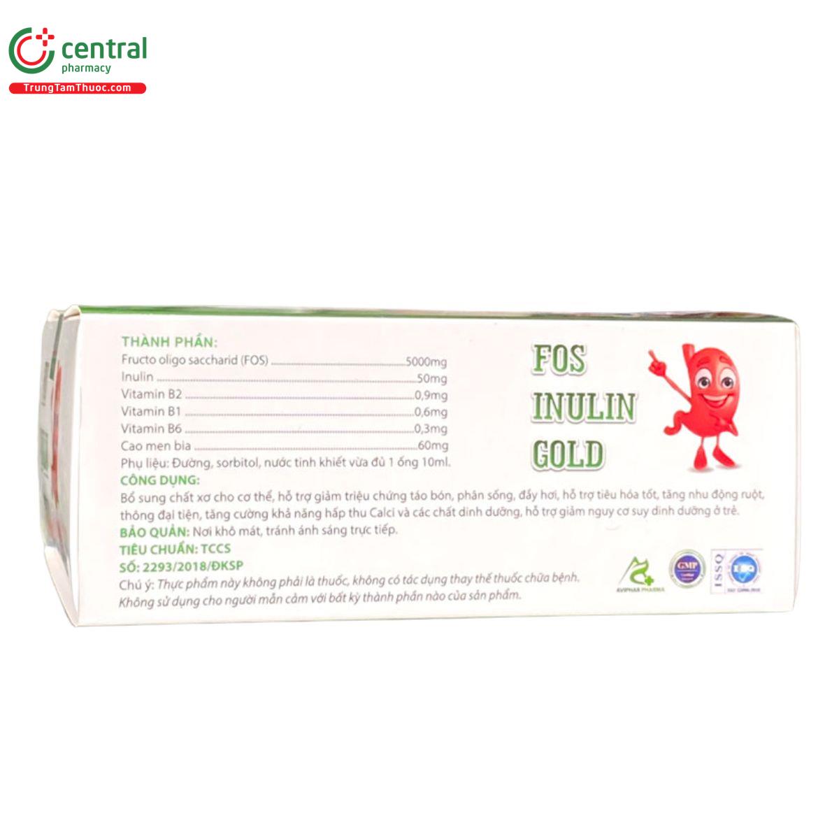 fos inulin gold 5 E1810 fos inulin gold 5 E1810