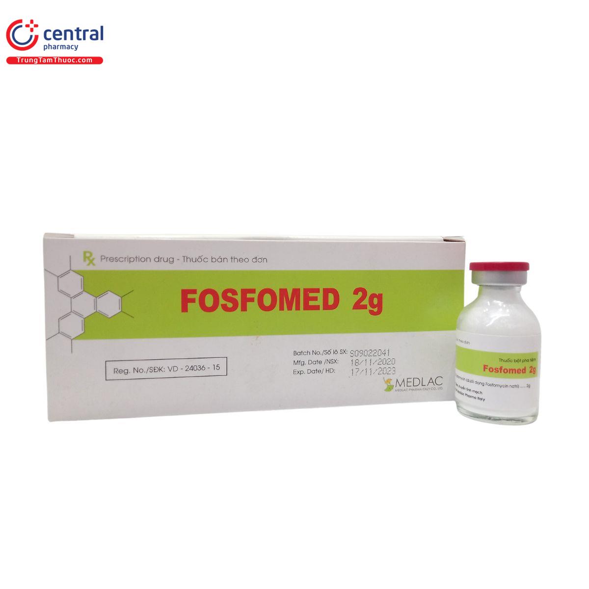 Thuốc Fosfomed 2g - Điều trị nhiễm khuẩn đường tiết niệu