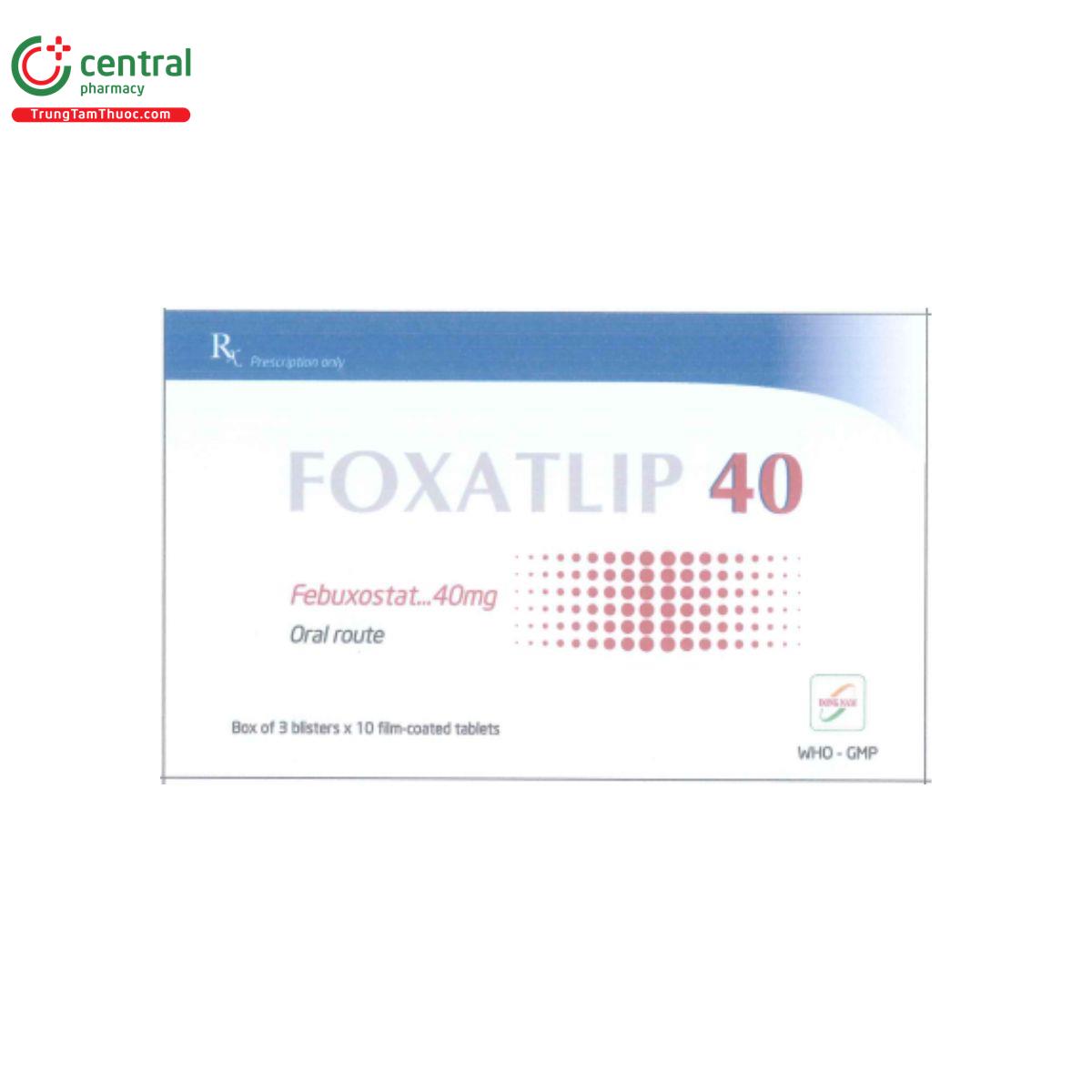 foxatlip 40mg 2 O6870 foxatlip 40mg 2 O6870