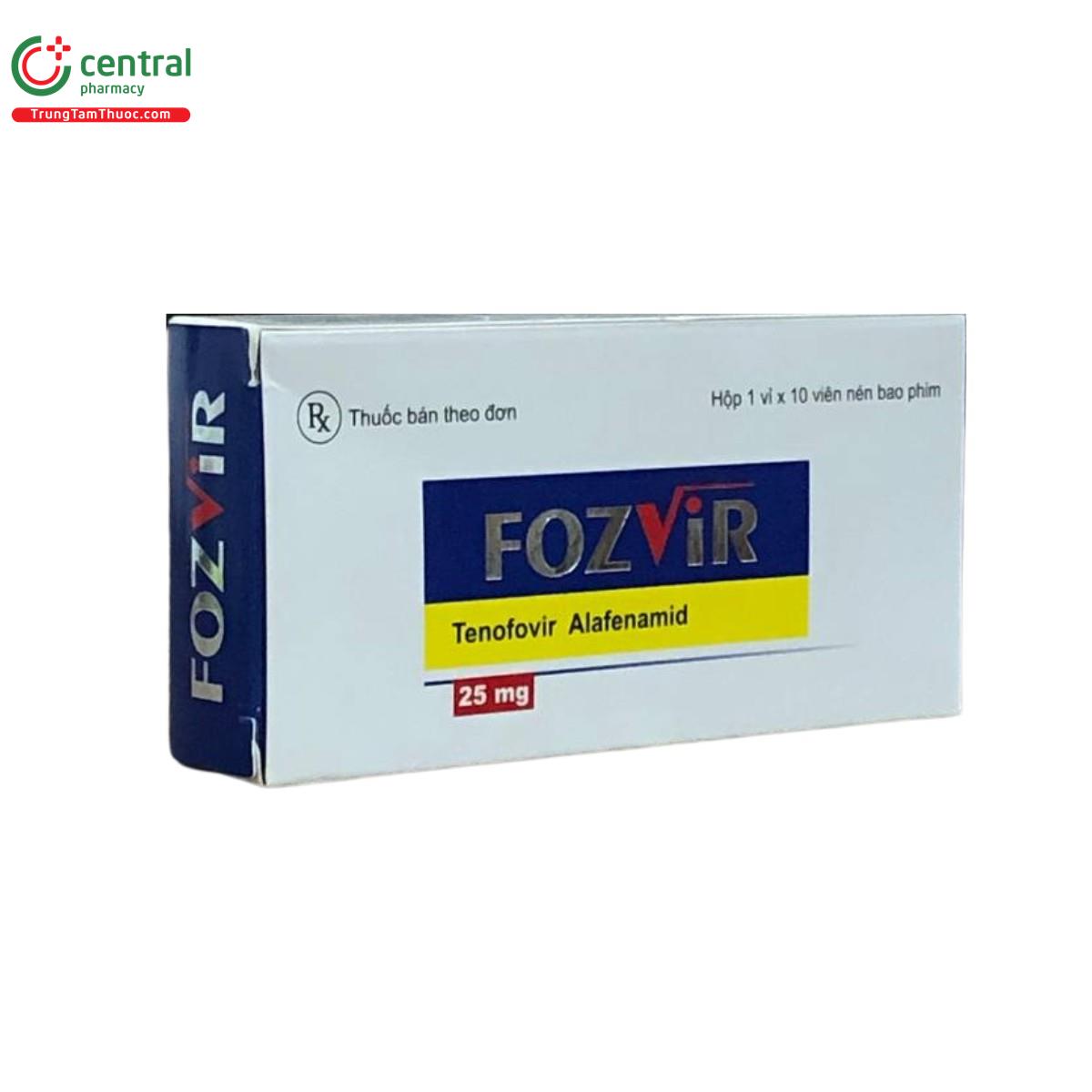 fozvir 25mg 2 M5178