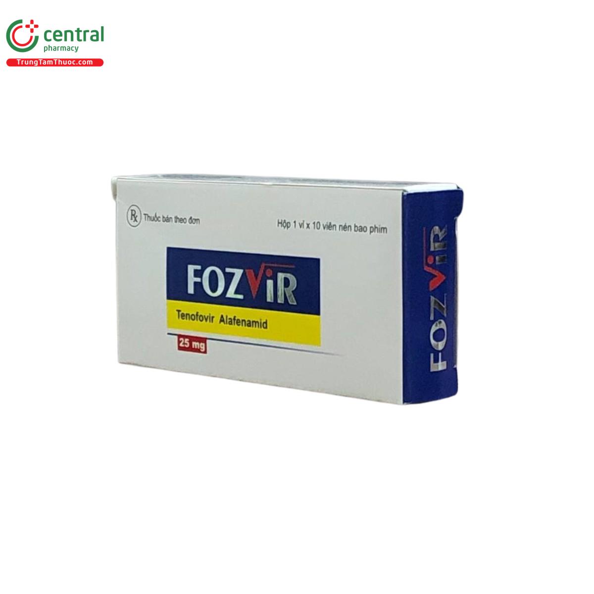 fozvir 25mg 3 N5661