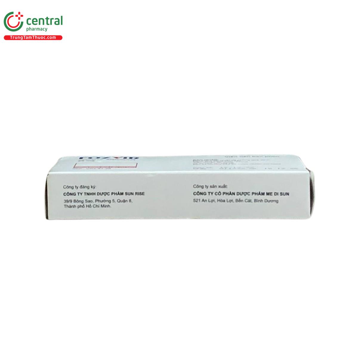 fozvir 25mg 6 A0560