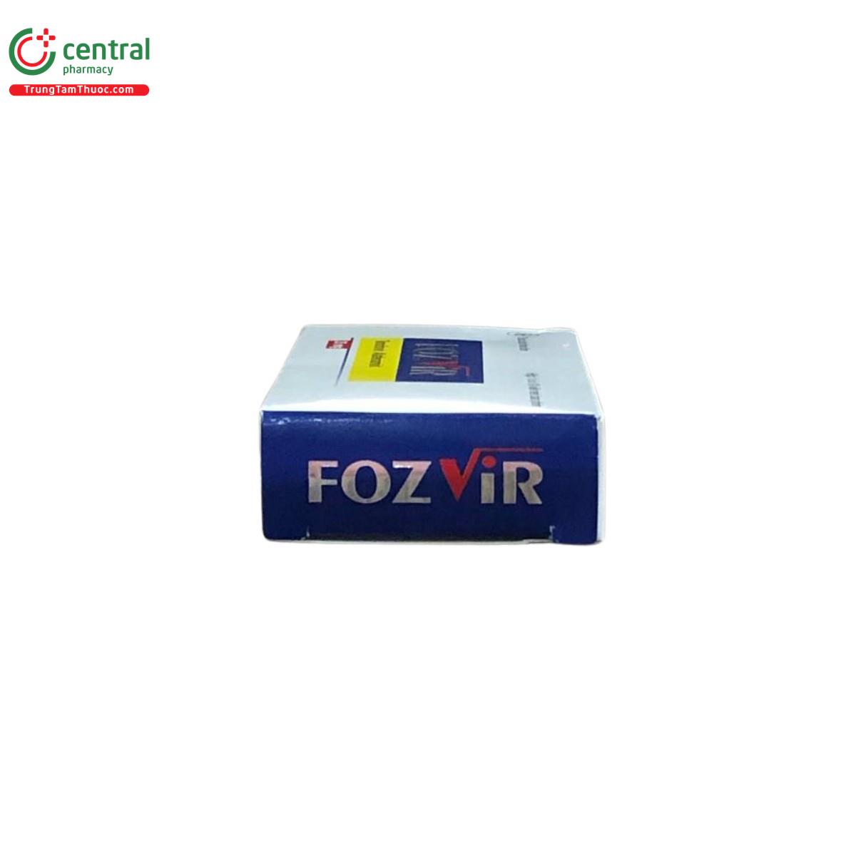 fozvir 25mg 7 U8505