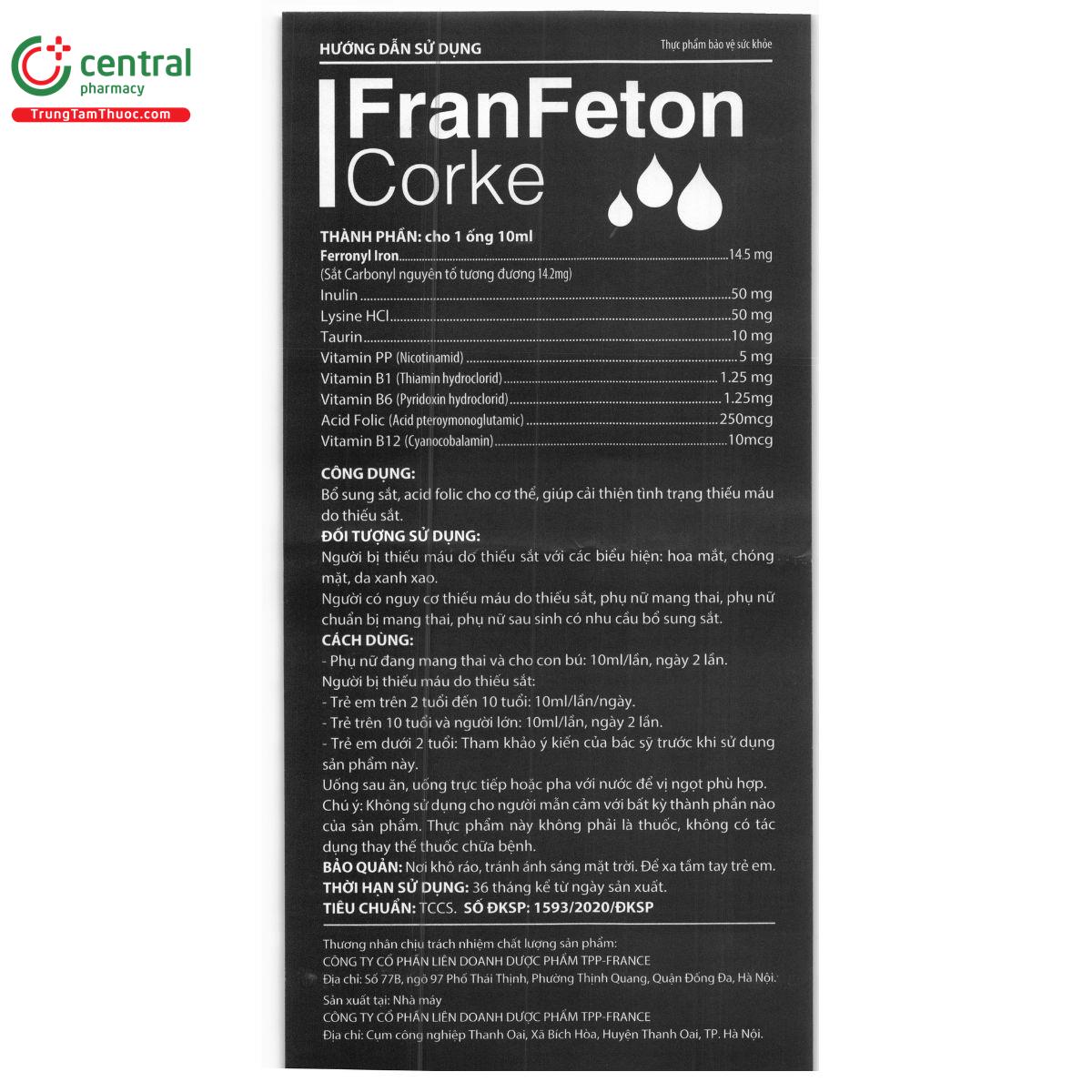 franfeton corke 9 L4082