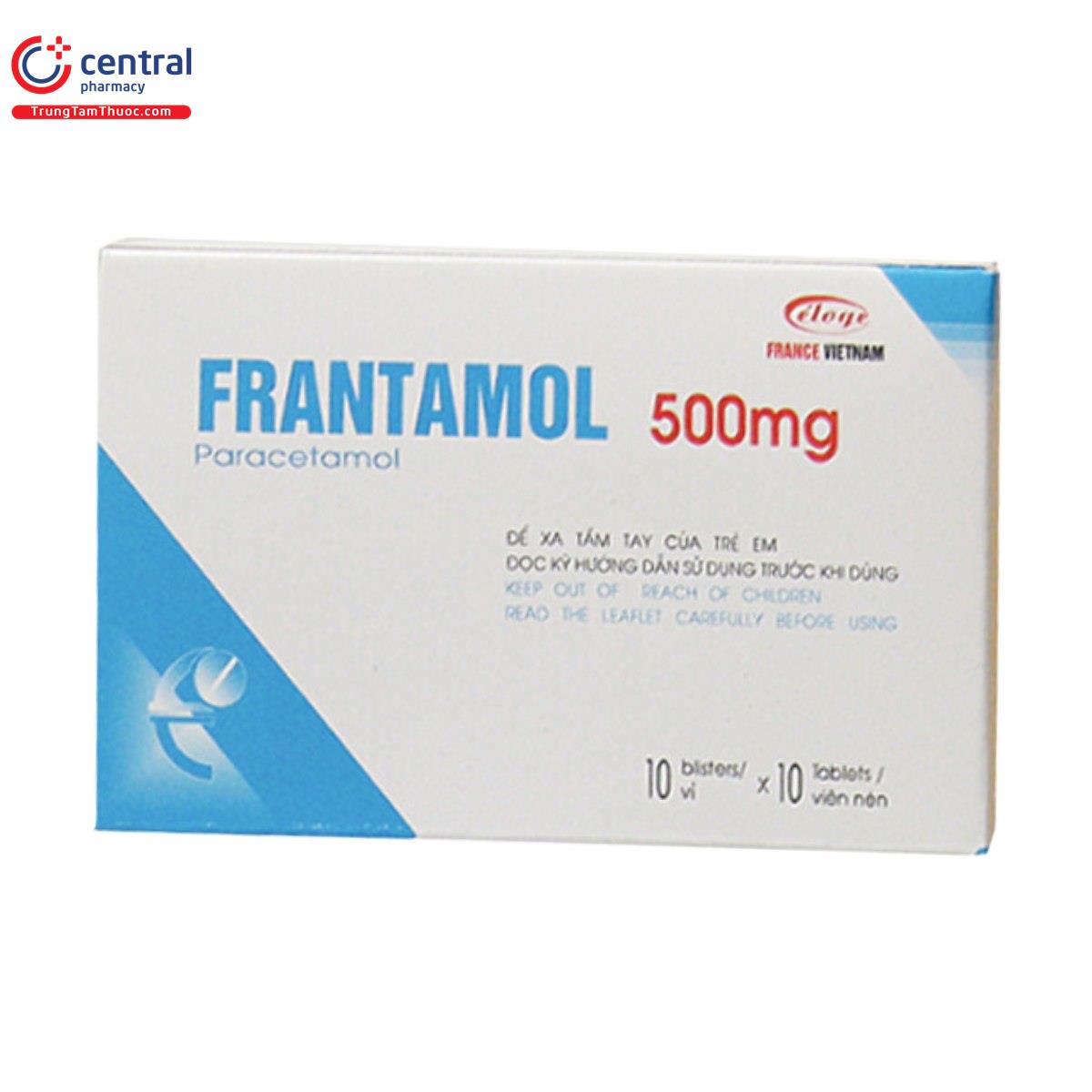 frantamol 500mg 2 J4038