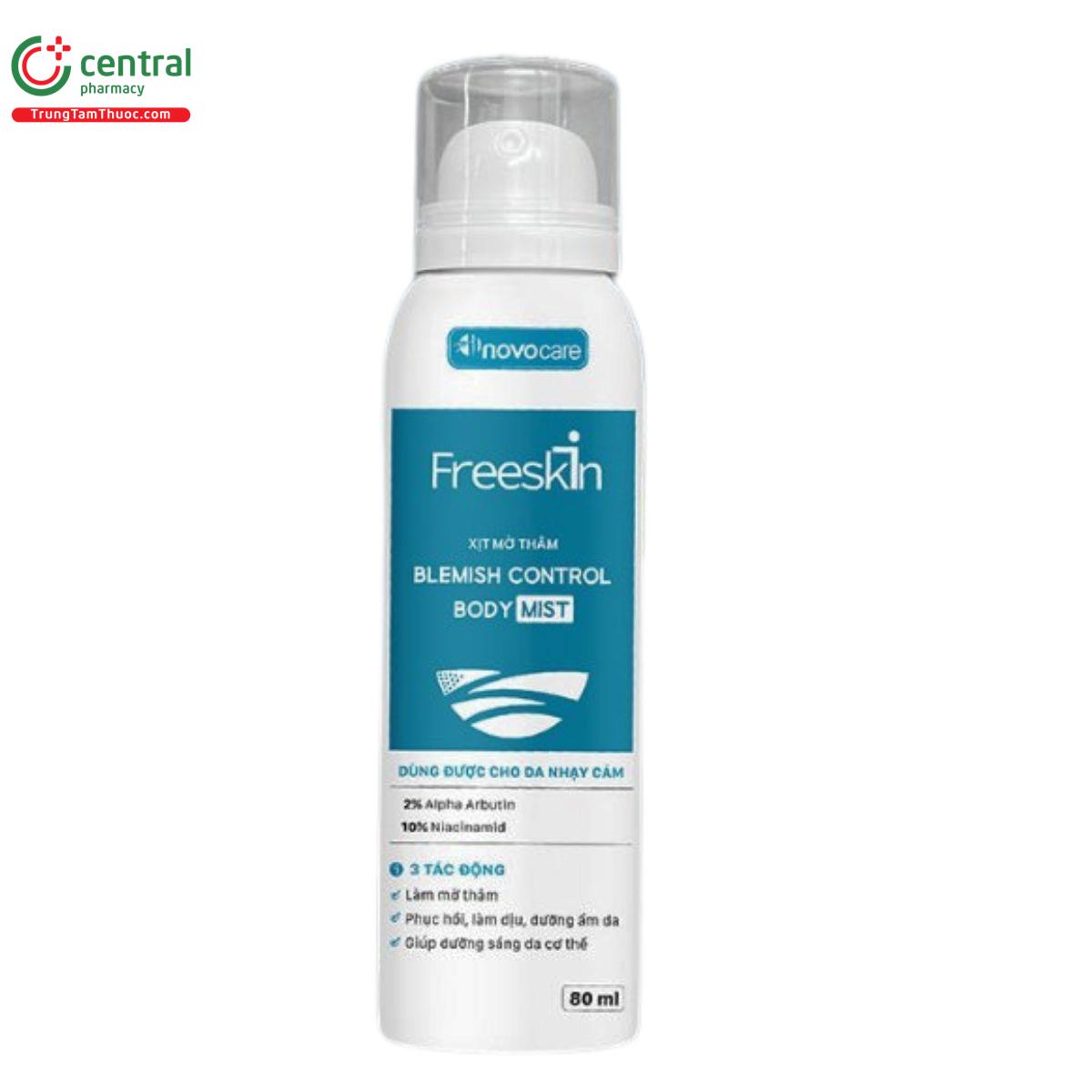 freeskin blemish control body mist 2 O6030 freeskin blemish control body mist 2 O6030