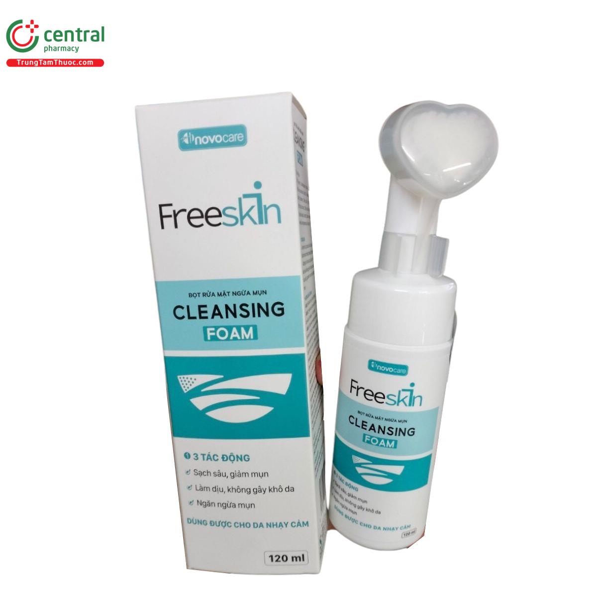 freeskin cleansing foam 1 I3464