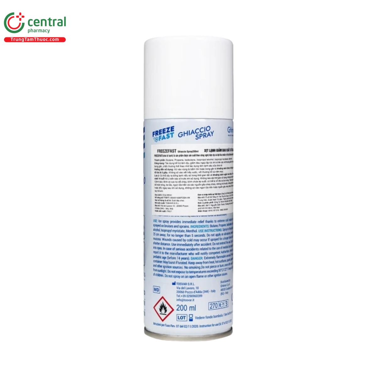 freezefast ghiaccio spray 5 C0565