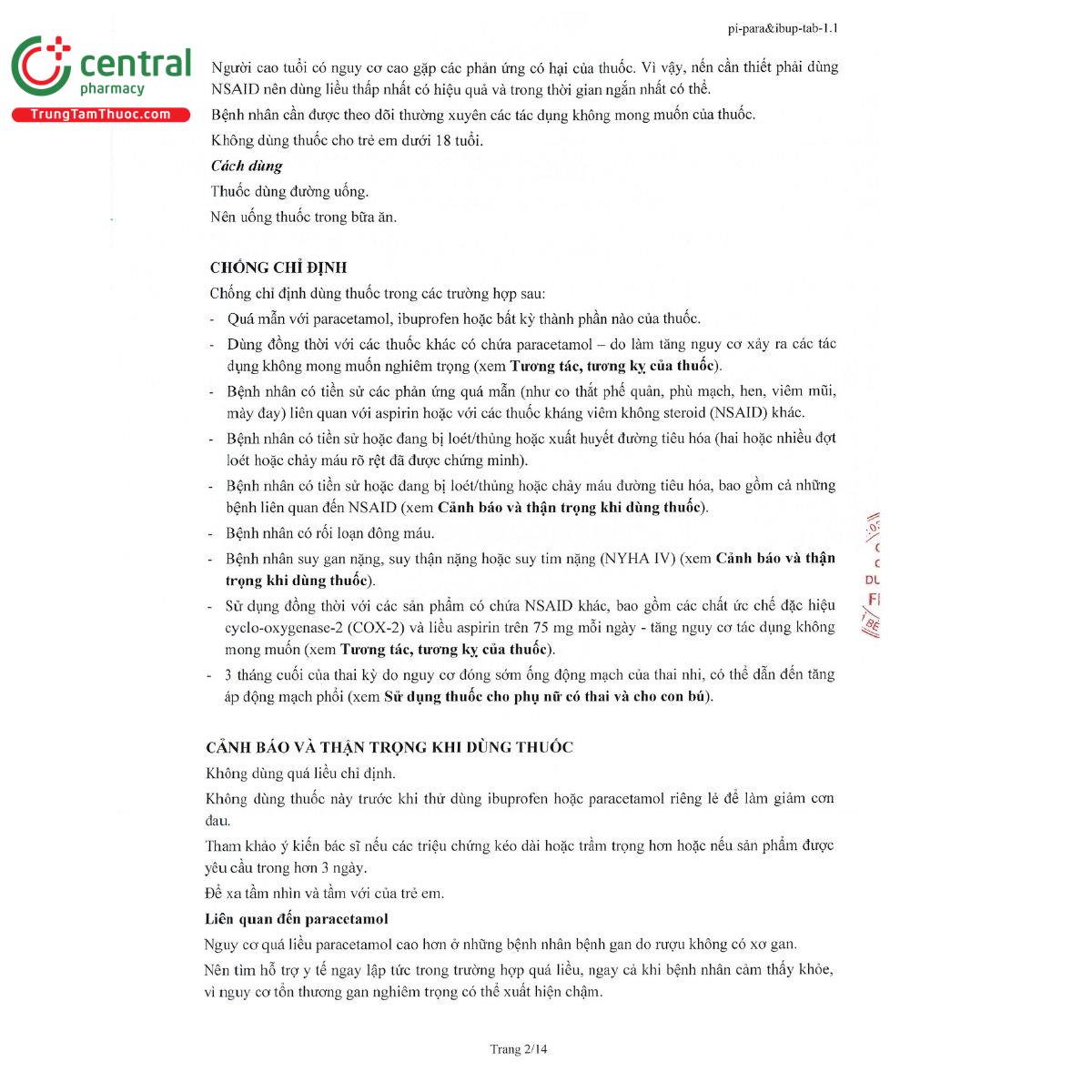 fremedol pain hdsd 2 O5356 fremedol pain hdsd 2 O5356