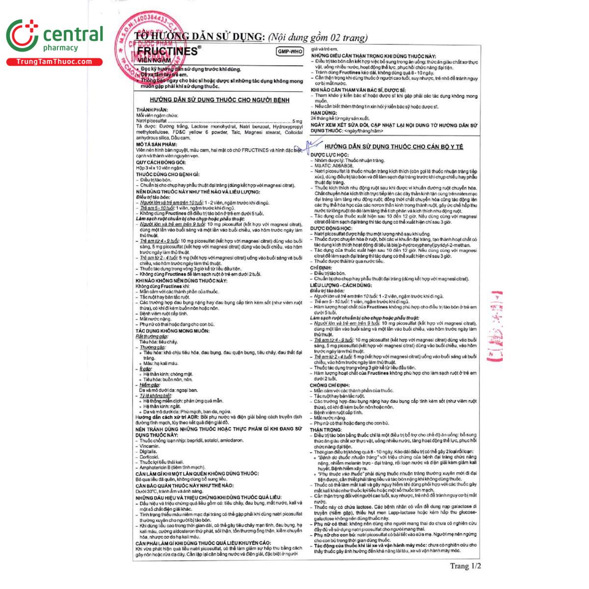 fructines 5 L4761