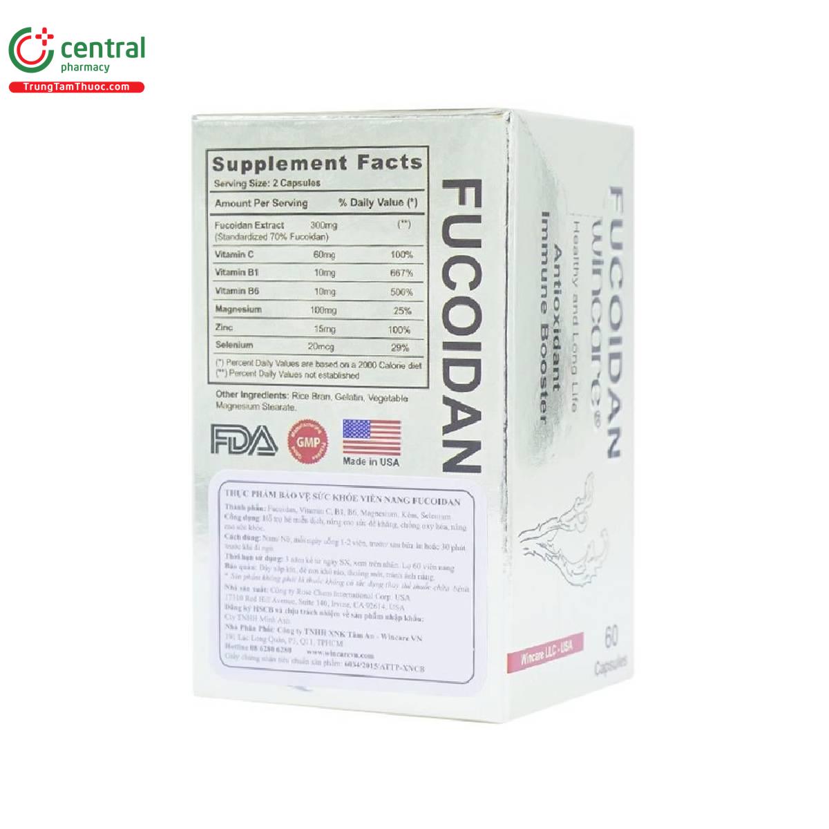 fucoidan wincare 2 G2780