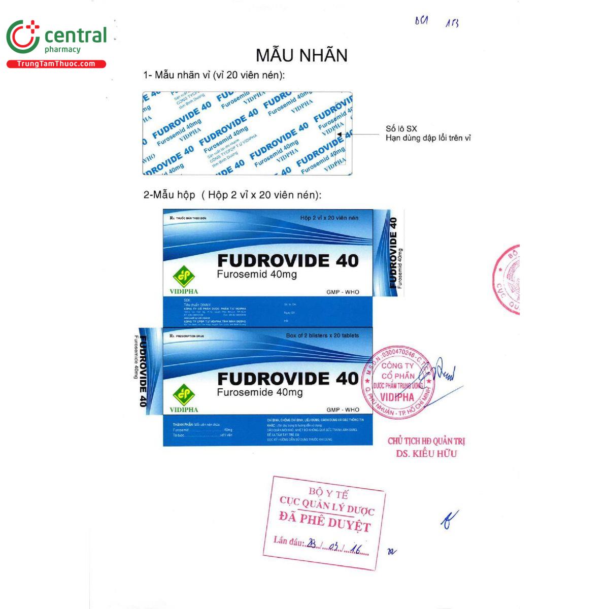 fudrovide 40 4 S7416 fudrovide 40 4 S7416