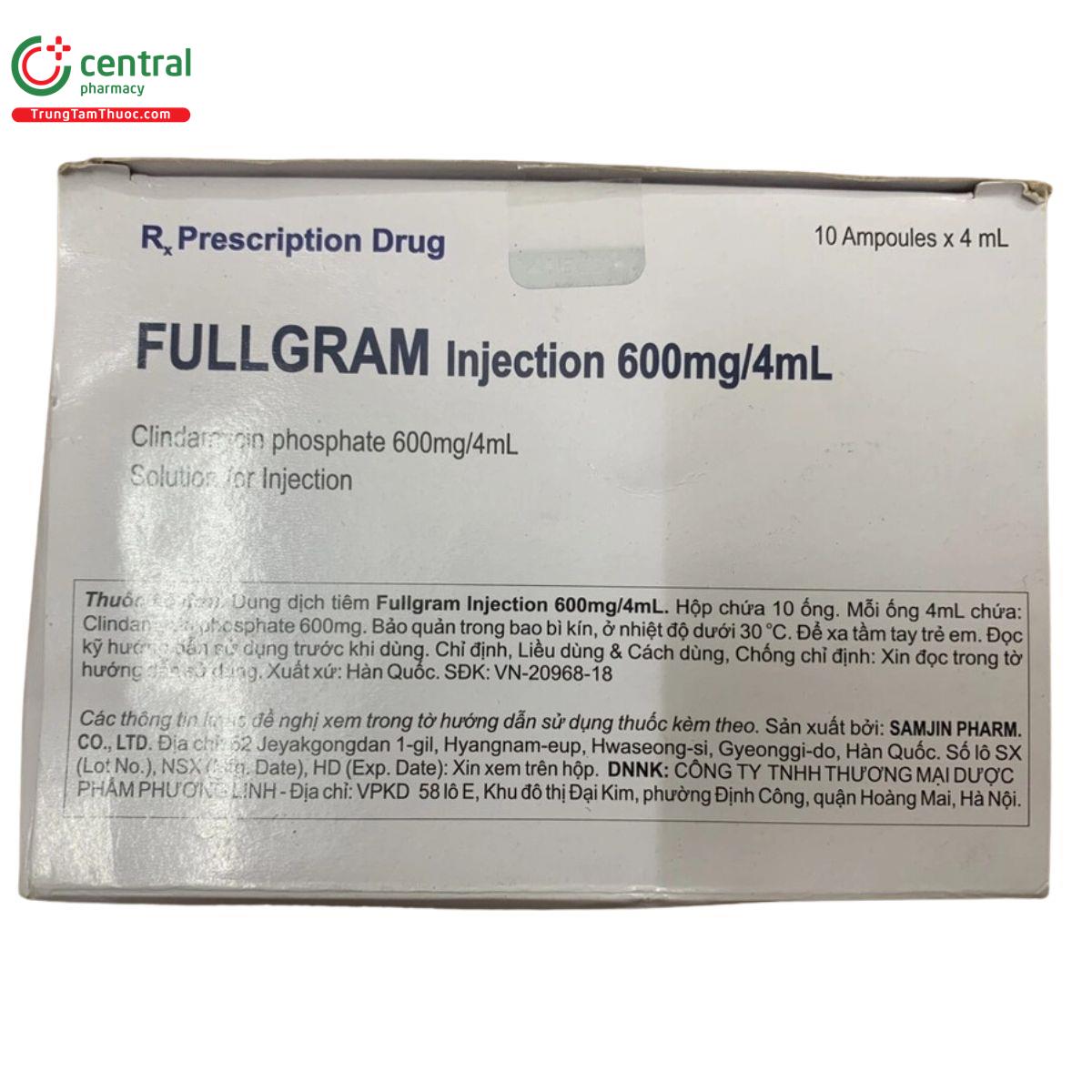 fullgram injection 600mg 4ml 1 U8327