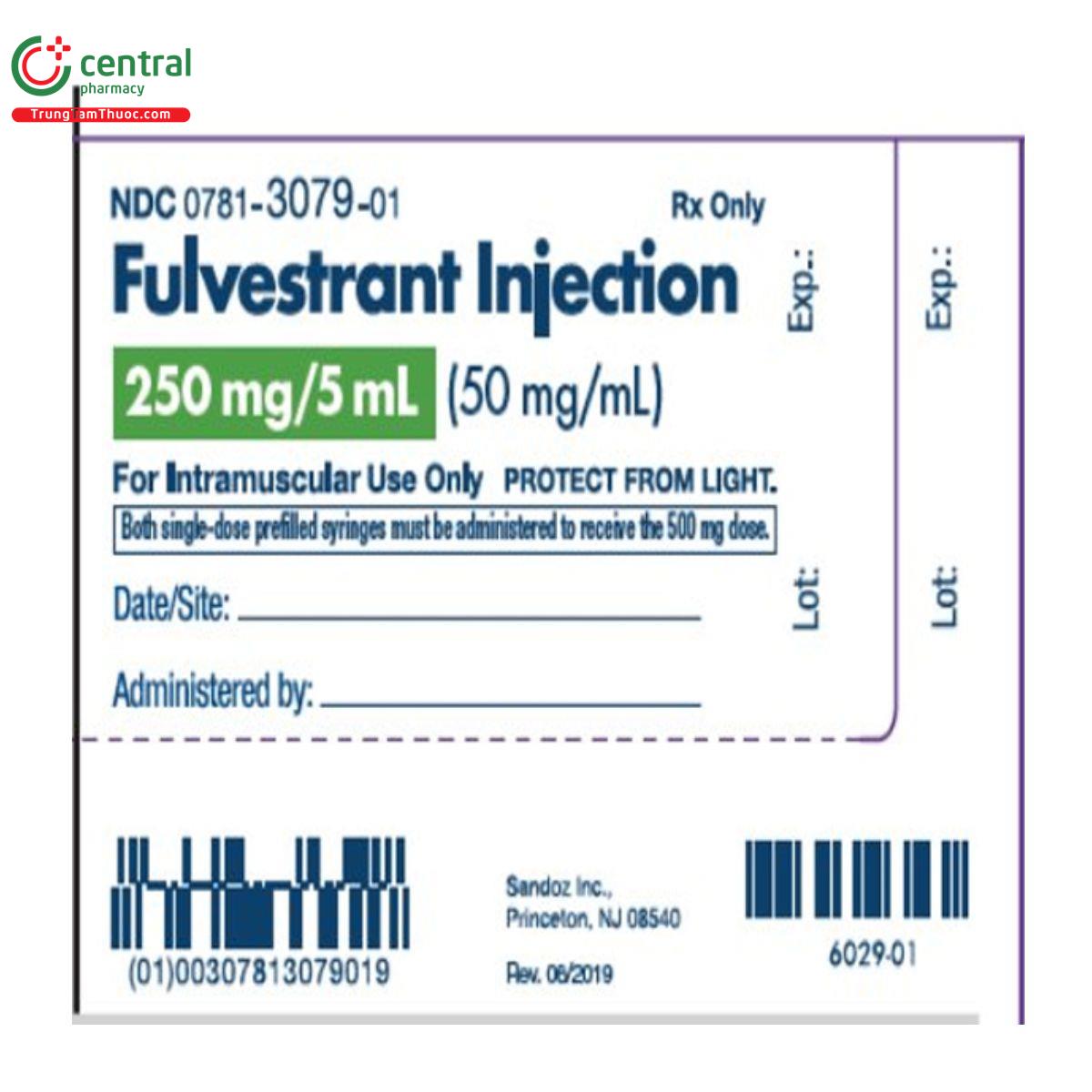 fulvestrant ebewe 250mg 2 U8504