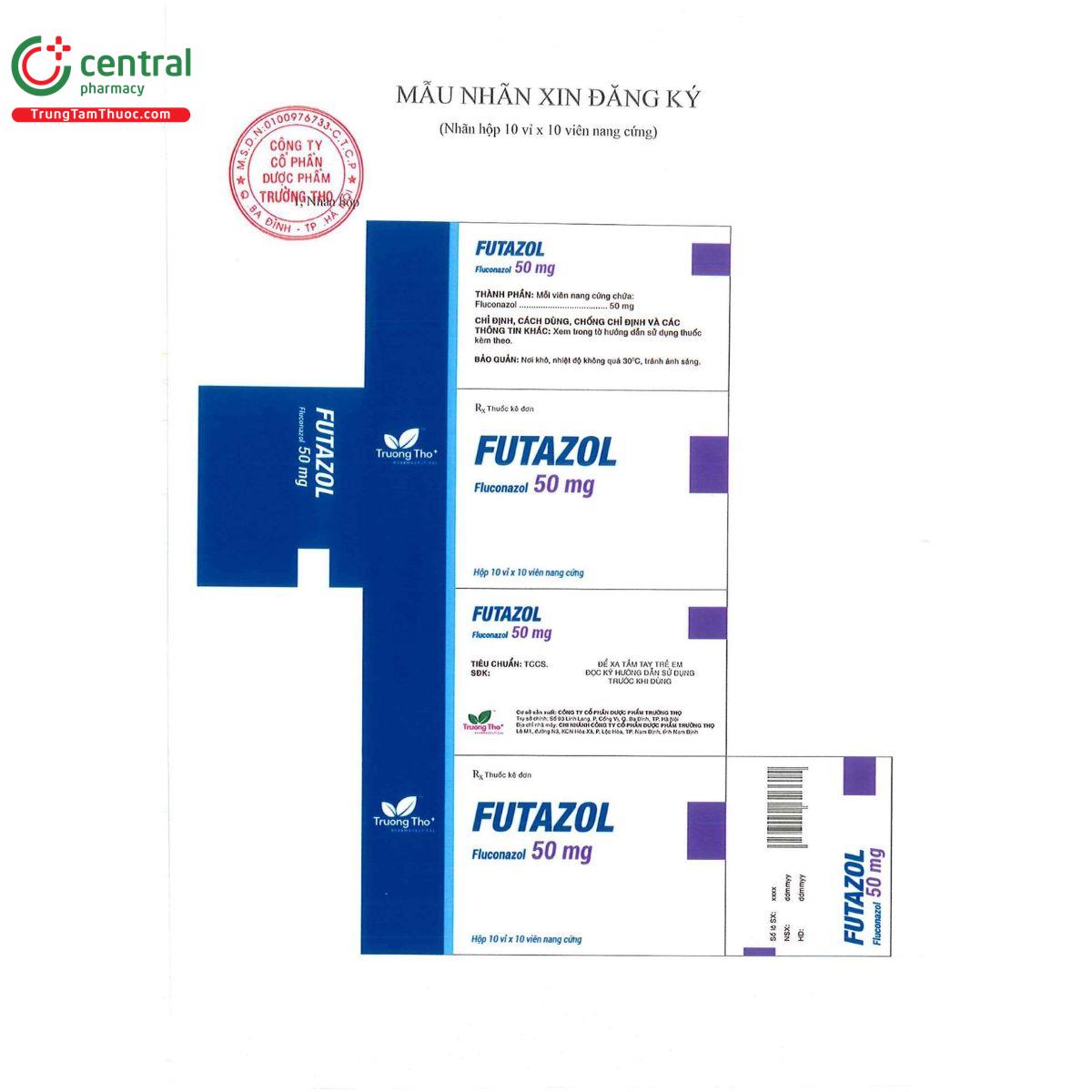 futazol 50mg 2 D1378