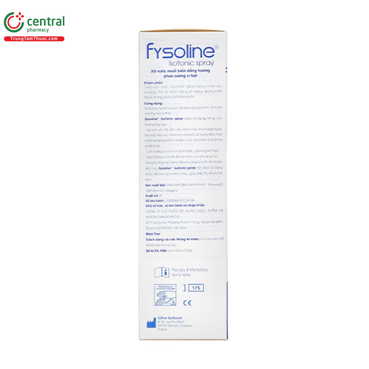 fysoline isotonic spray 100ml 6 T7538