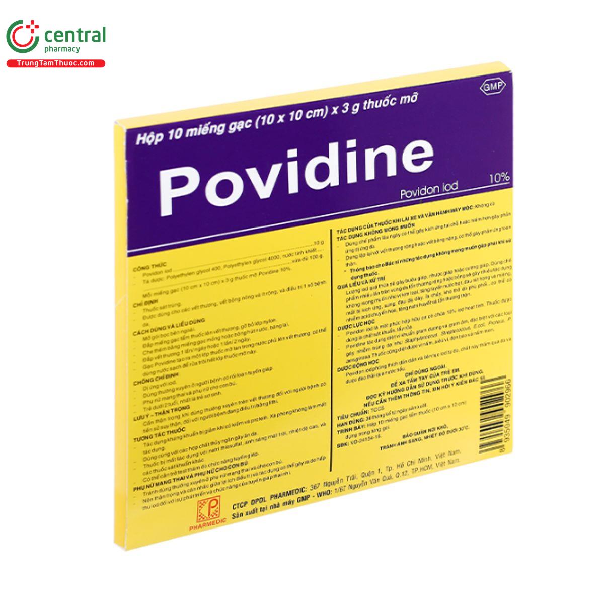 gac povidine pharmedic 2 Q6063