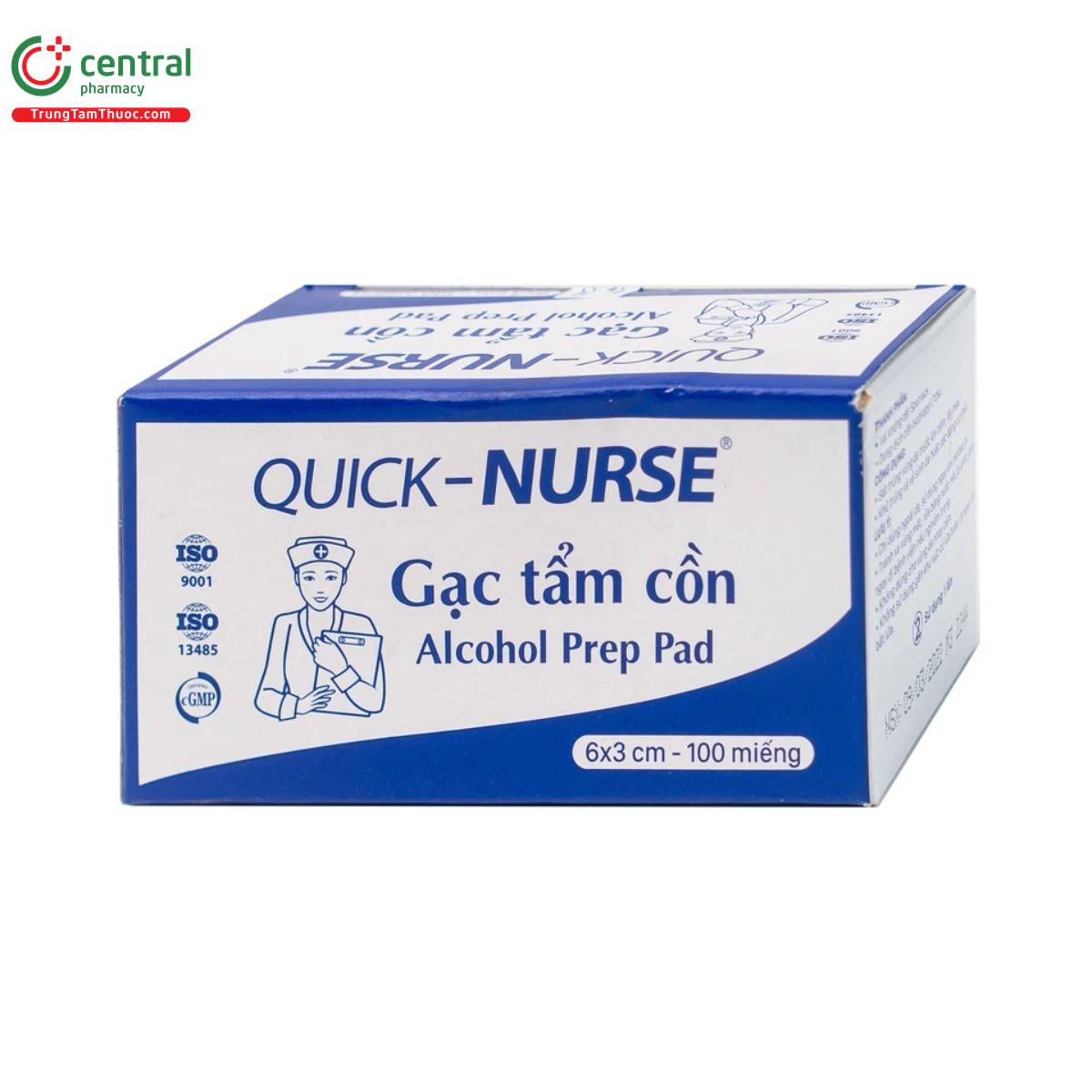 gac tam con quick nurse hop 100 mieng 6 3cm 1 O5864