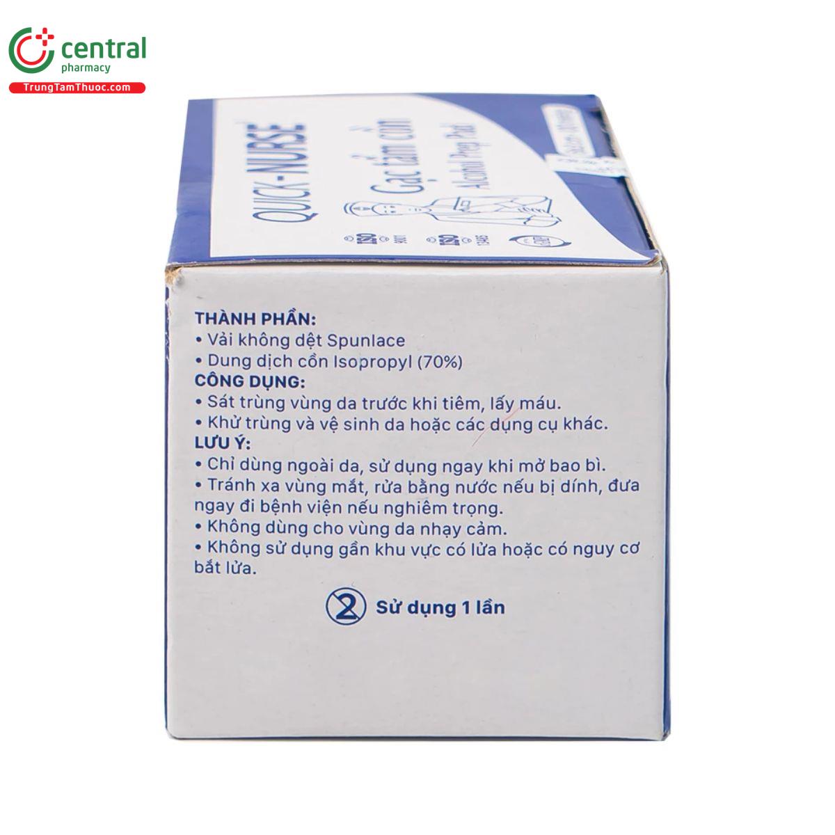 gac tam con quick nurse hop 100 mieng 6 3cm 3 N5852
