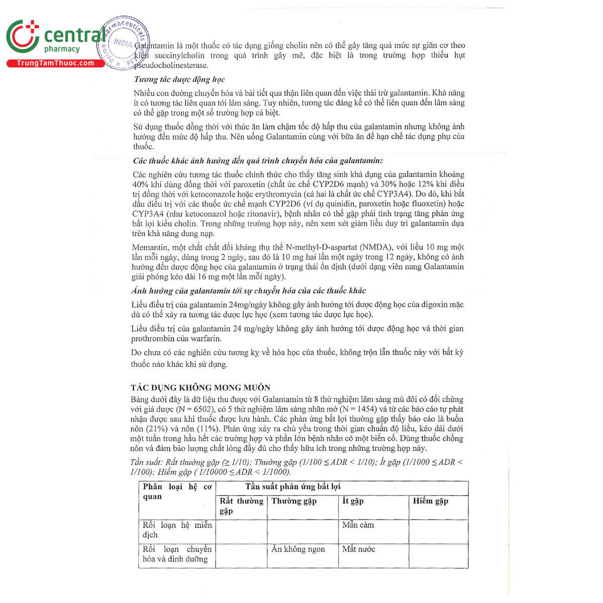 galantamine 4mg ml oral solution 7 V8282