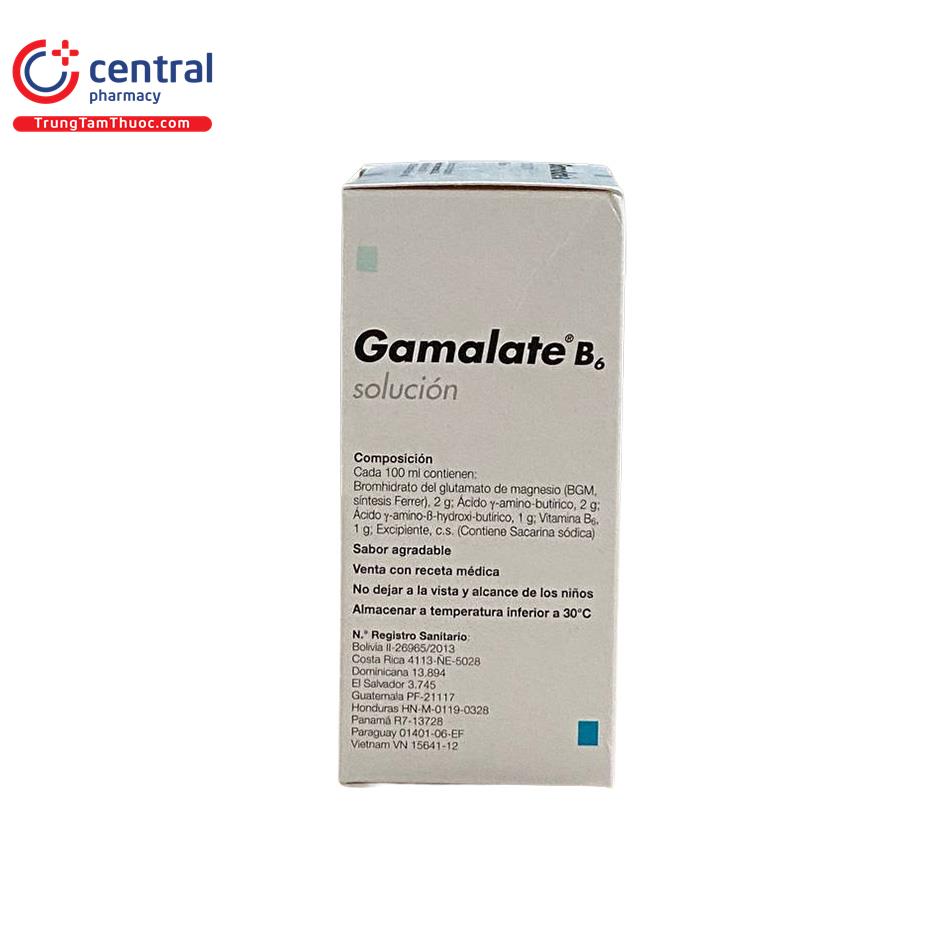 gamalate b6 solution 3 Q6404