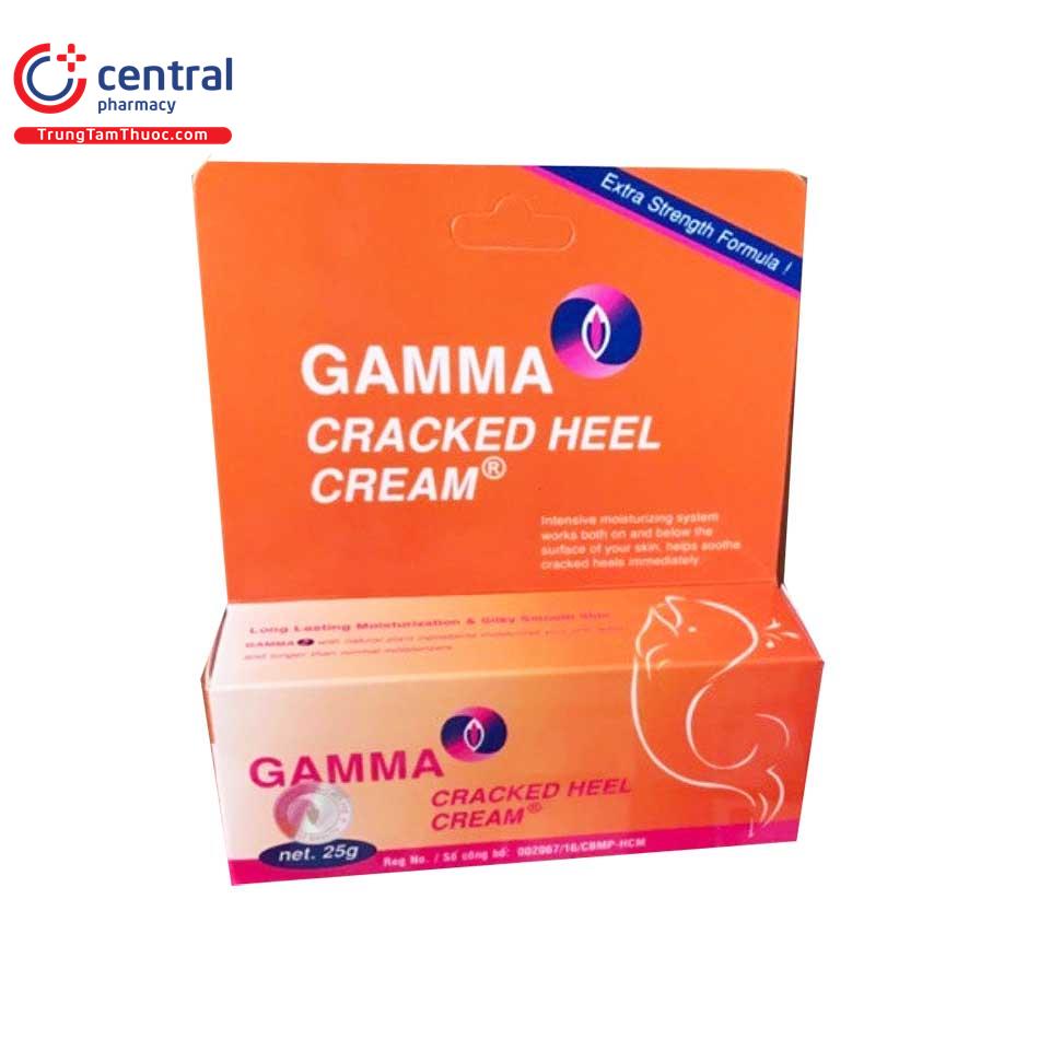 gamma cracked heel cream 25g 7 O5461