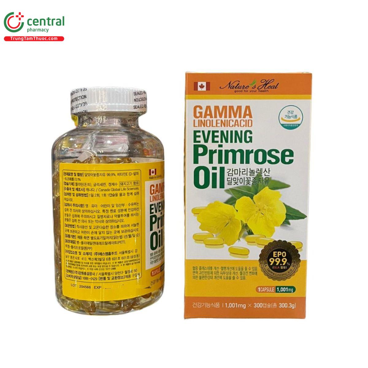 gamma linolenic acid evening primrose oil 12 E1223