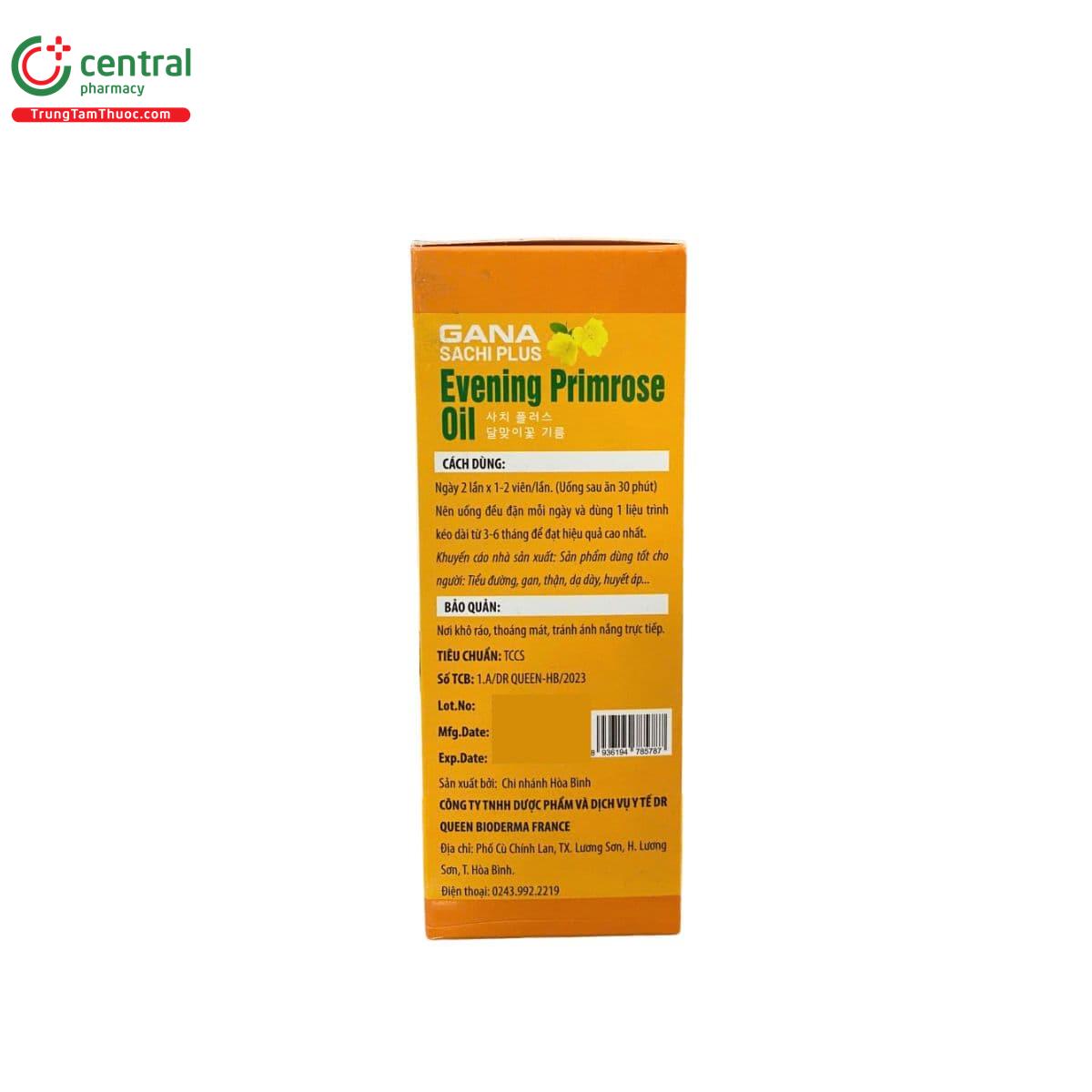 Gana Sachi Plus Evening Primrose Oil OMEGA 3.6.9