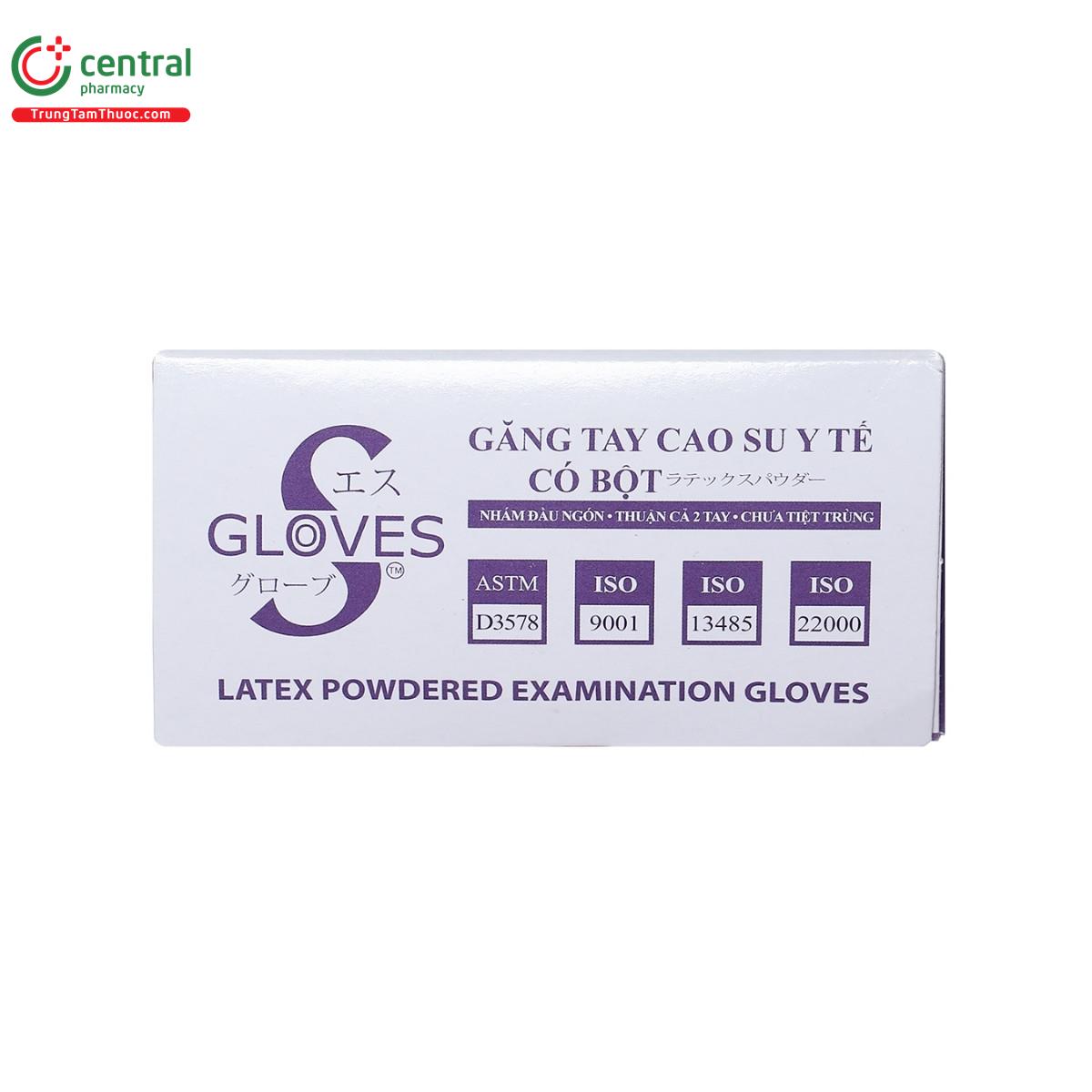 gang tay y te co bot gloves s latex powdered examination 6 J3077 gang tay y te co bot gloves s latex powdered examination 6 J3077
