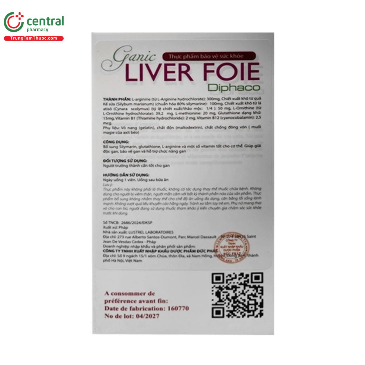 ganic liver foie diphaco 3 N5386 ganic liver foie diphaco 3 N5386