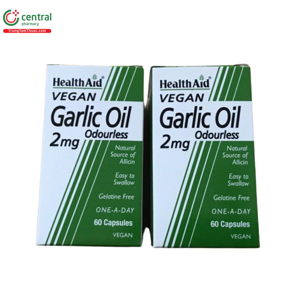 garlic oil odourless 2mg healthaid 2 P6387