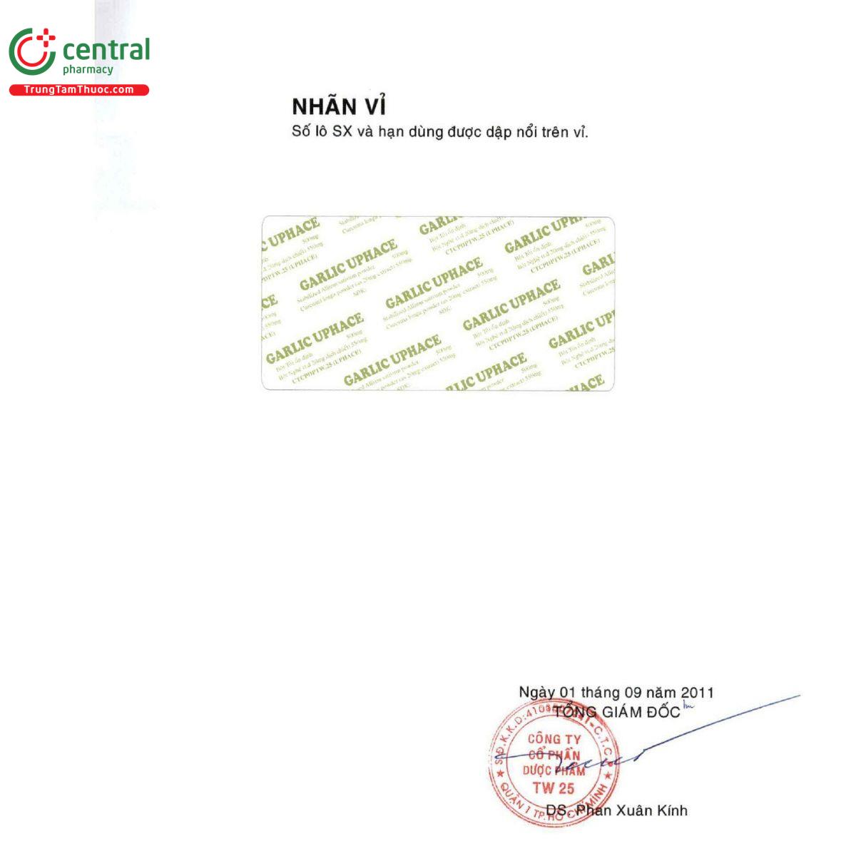 garlic uphace 5 V8342 garlic uphace 5 V8342