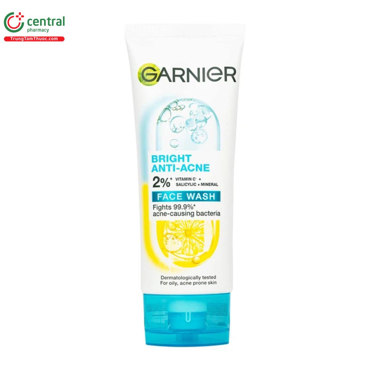 garnier bright anti acne face wash 100ml 1 B0355