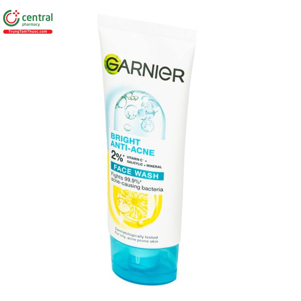 garnier bright anti acne face wash 100ml 3 R7685