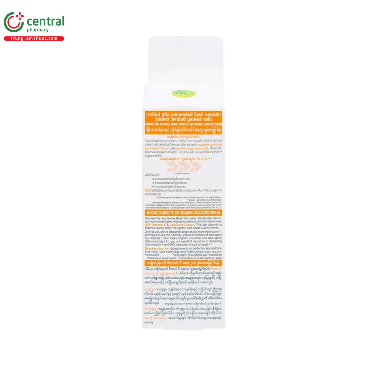 garnier bright complete 30x vitamin c 7 J3405