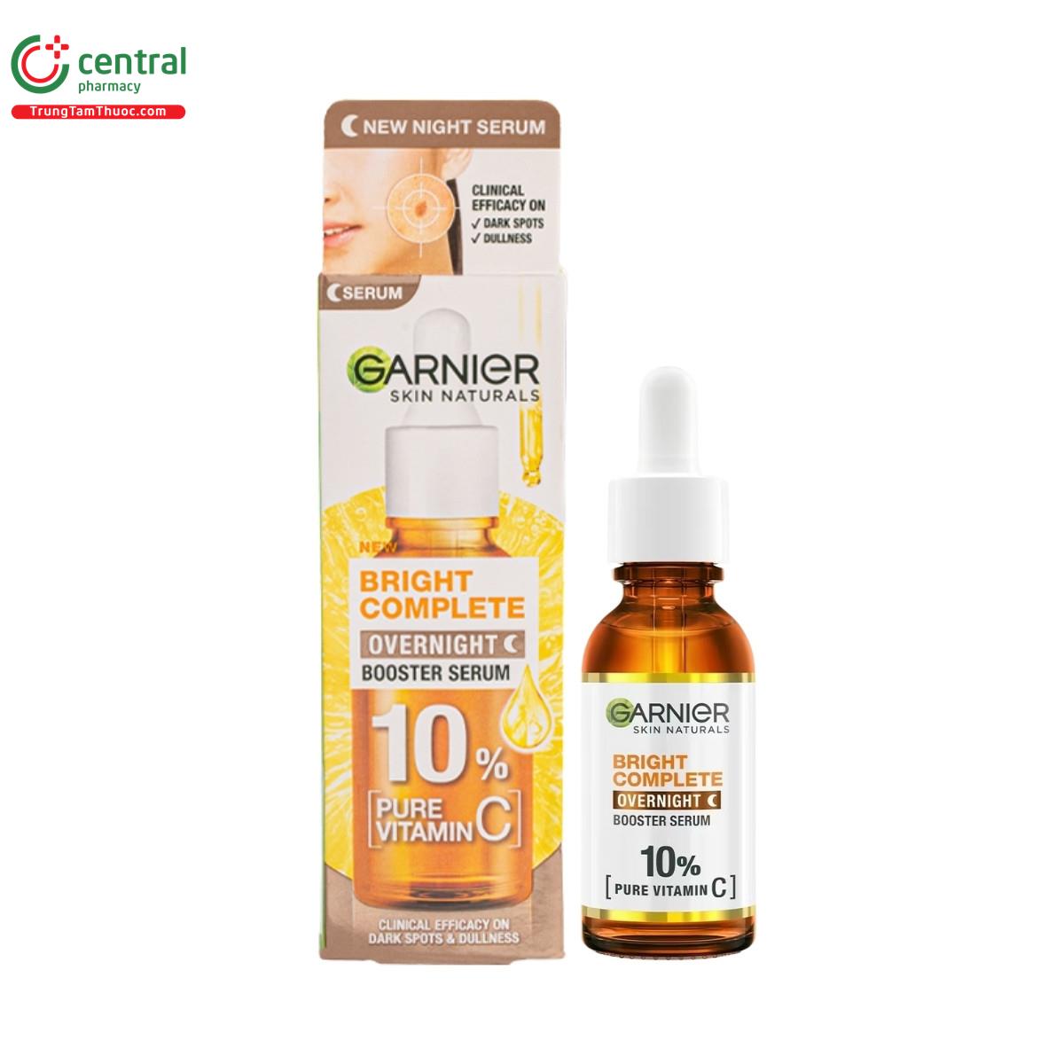 garnier bright complete overnight booster serum 2 N5760