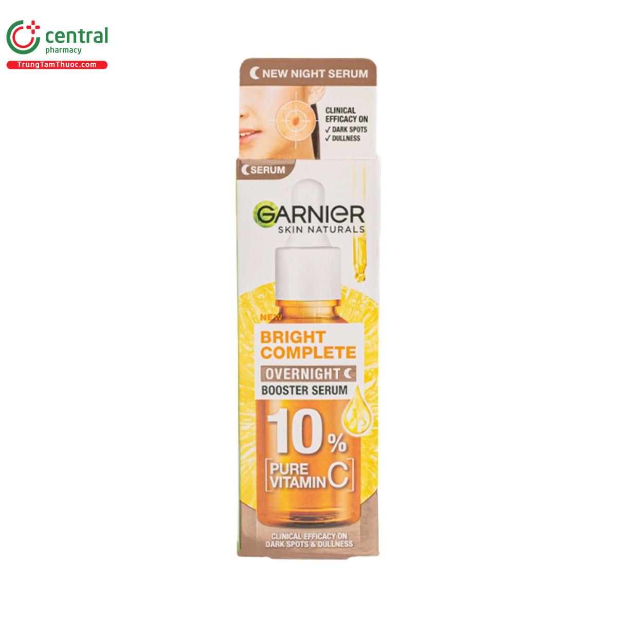 garnier bright complete overnight booster serum 5 D1860