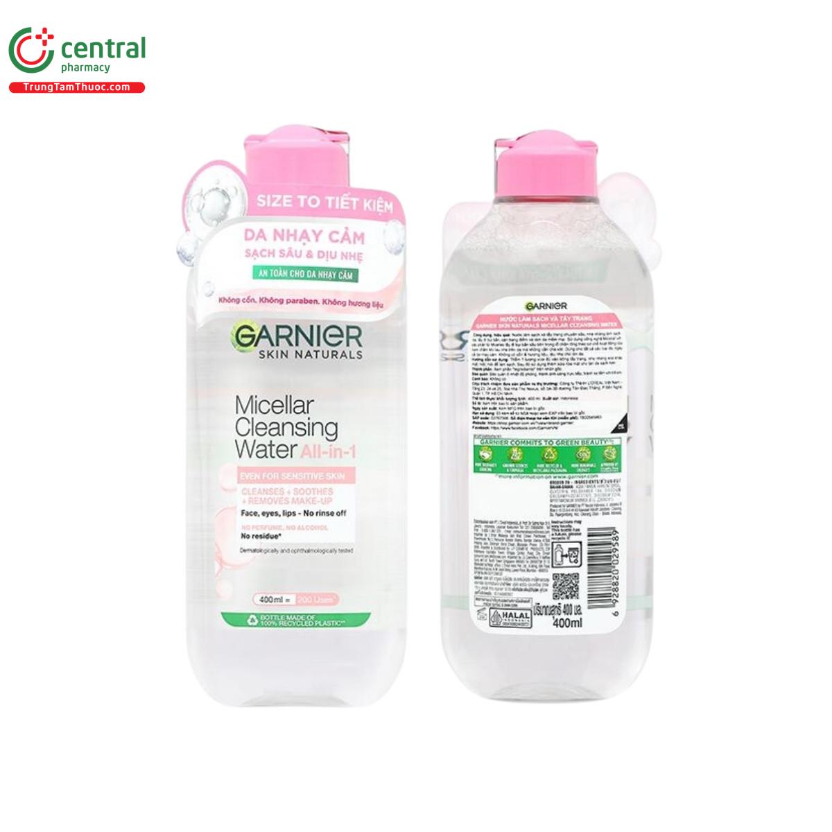 garnier micellar cleansing water all in 1 4 Q6877