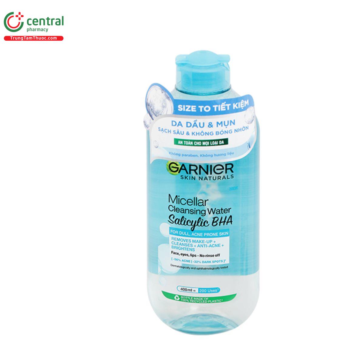 garnier micellar cleansing water salicylic bha 2 V8631