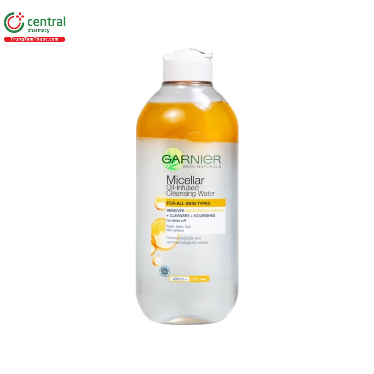 garnier skin naturals micellar oil infused cleansing water 2 N5544