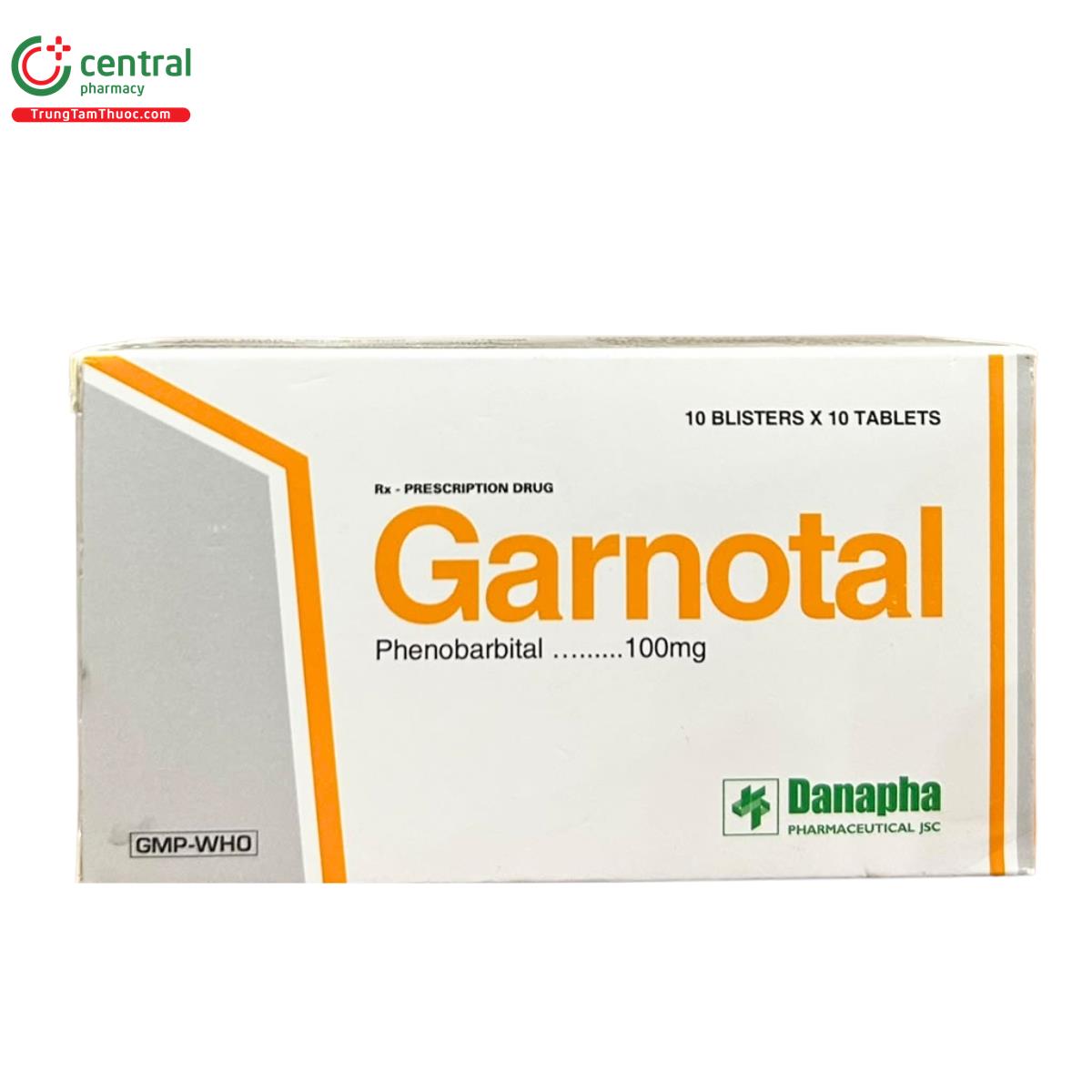 garnotal 100mg 2 T8017